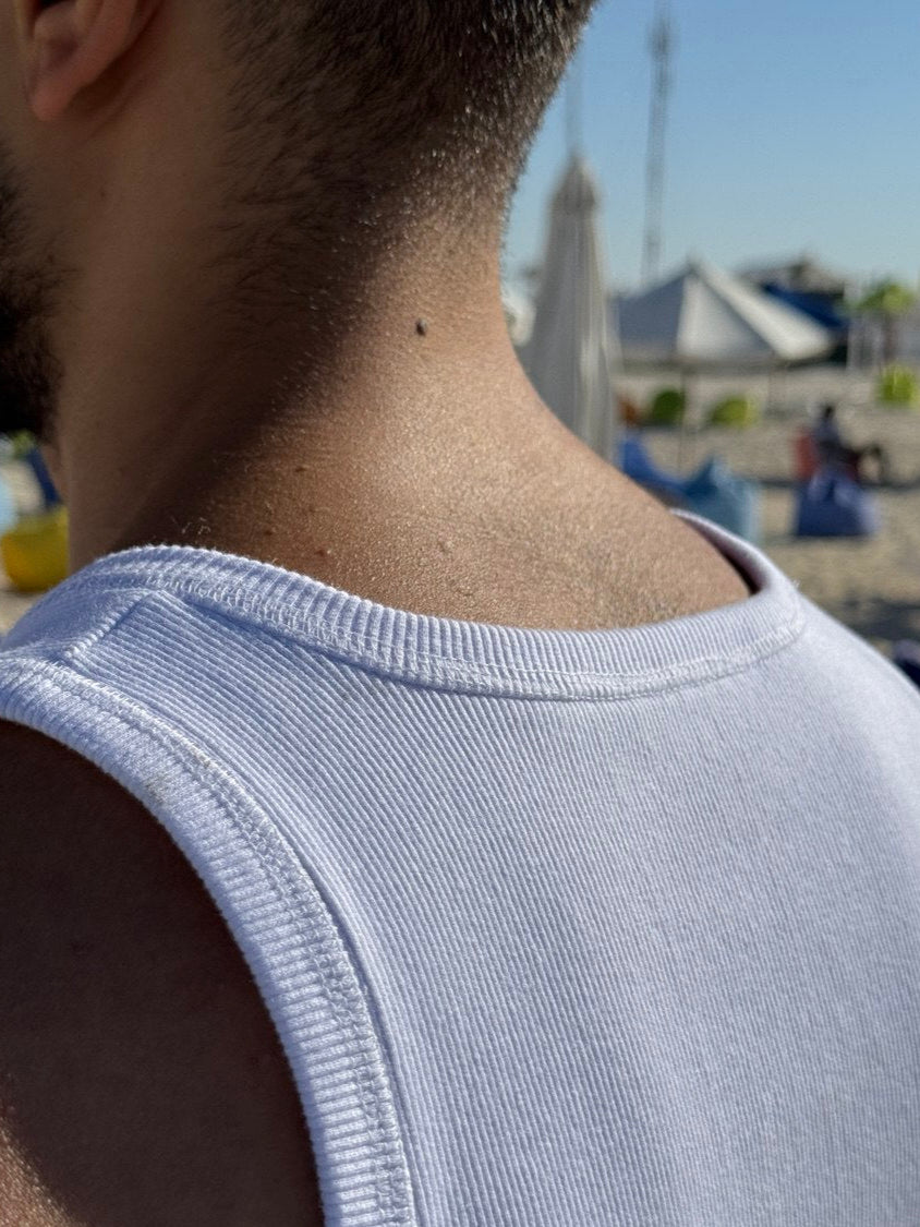 Heavyweight White Tank Top