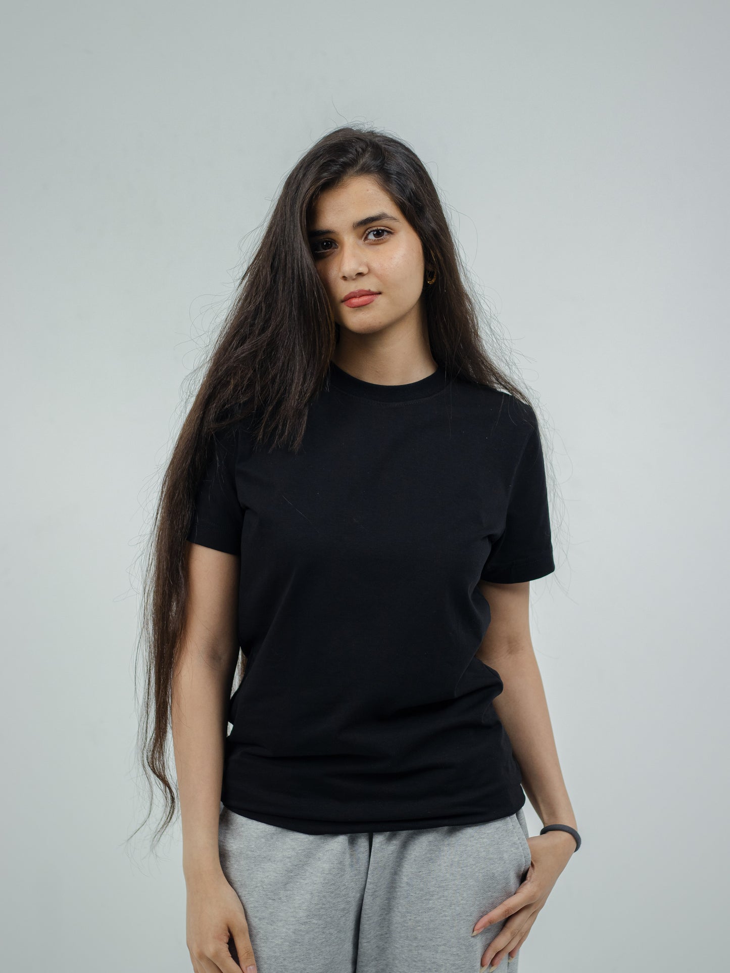 Unisex black T-shirt