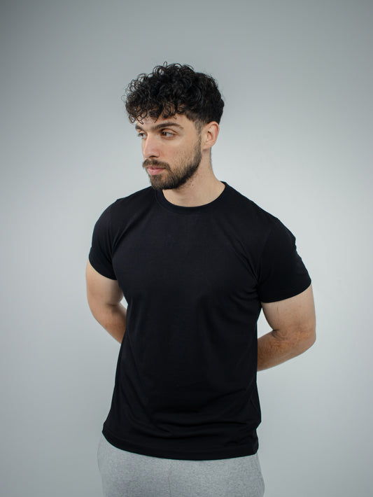 Unisex black T-shirt