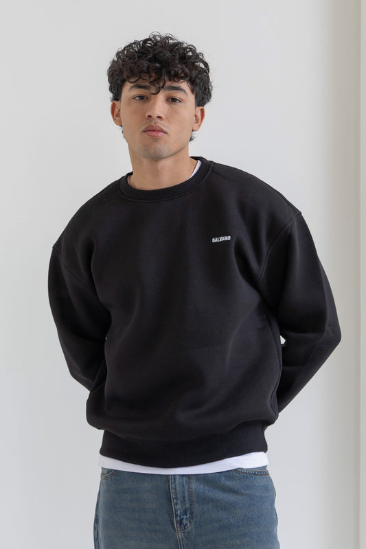 Unisex Black Sweatshirt