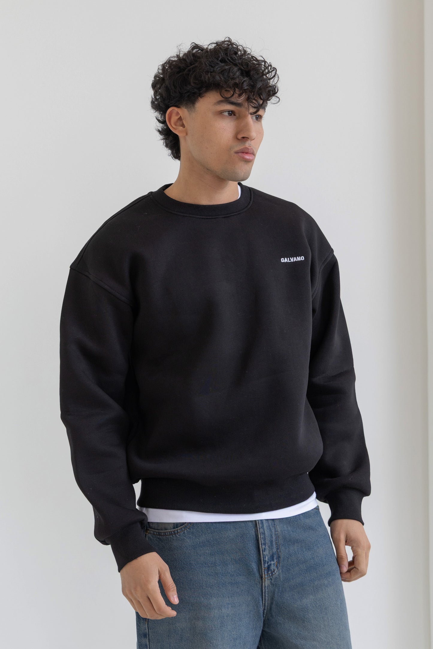 Unisex Black Sweatshirt