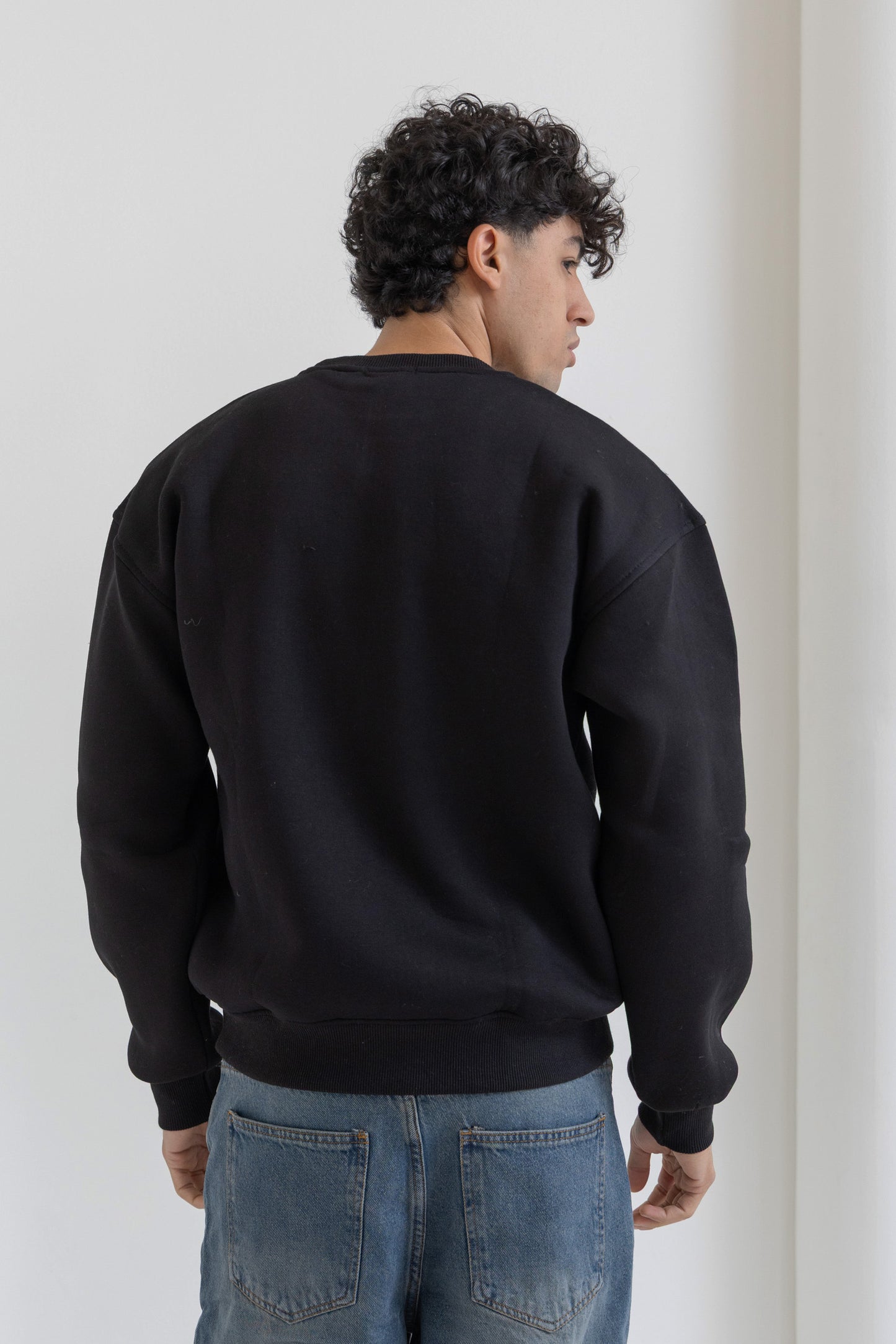 Unisex Black Sweatshirt