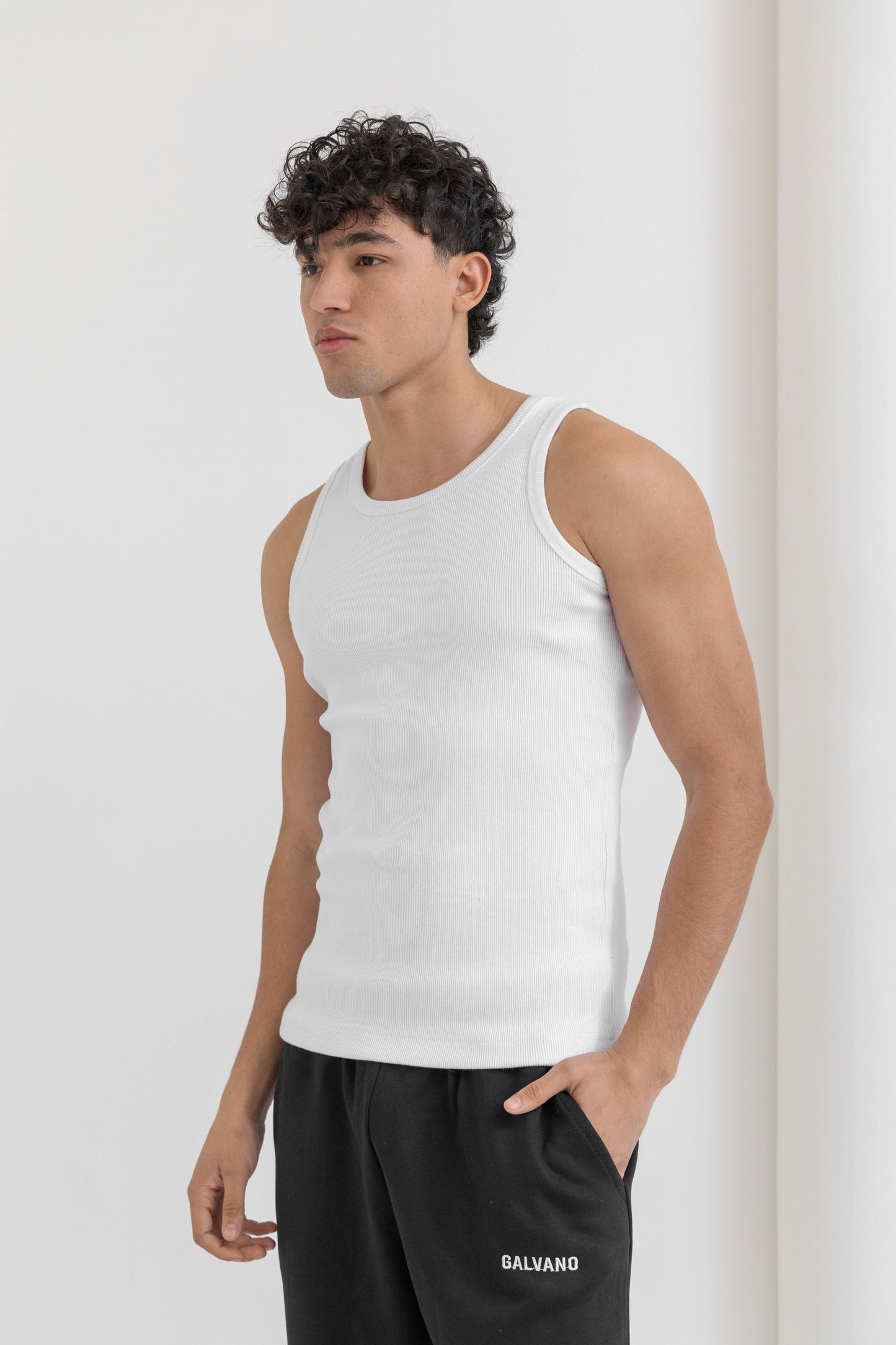 Heavyweight White Tank Top